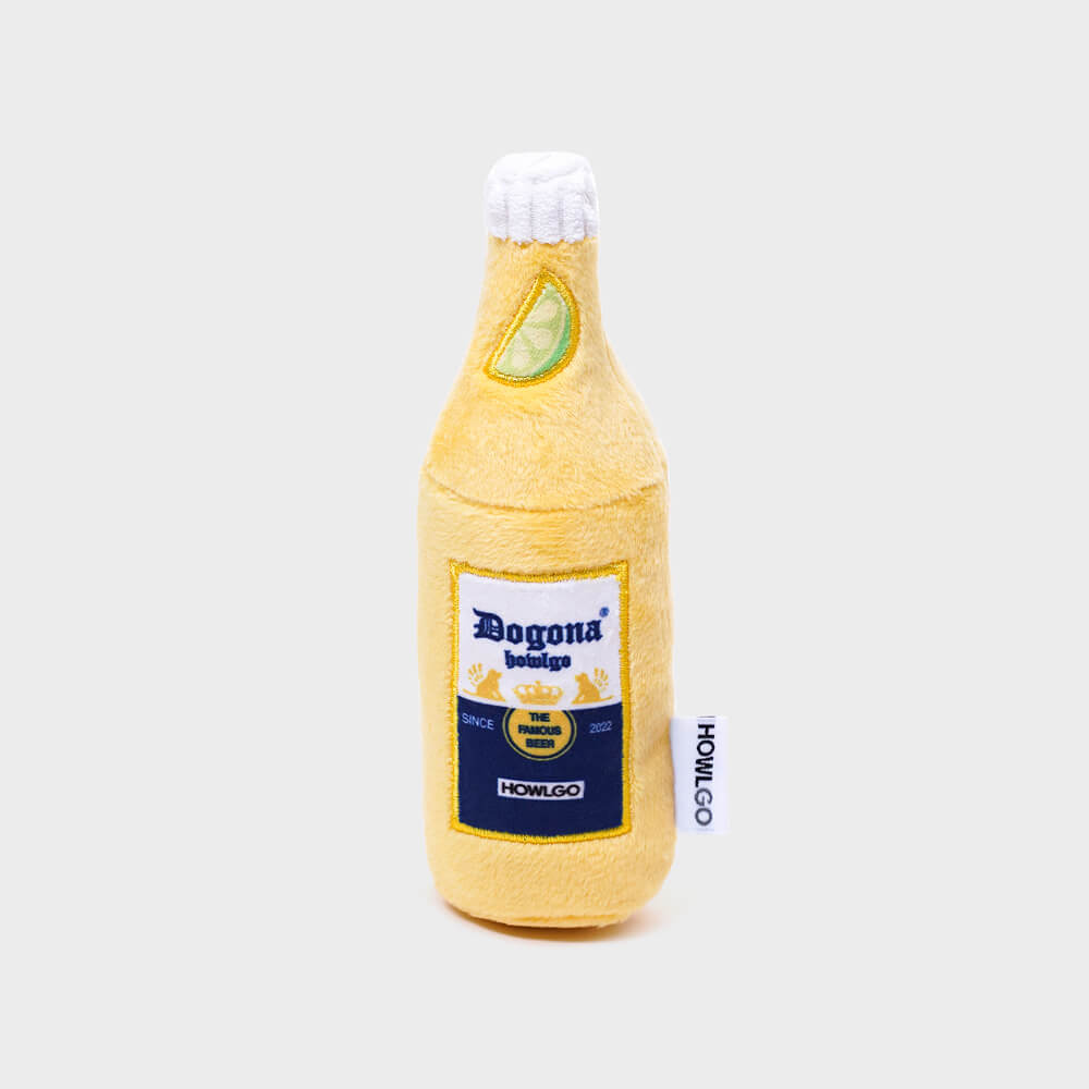 HOWLGO Squeaky Beer Toy