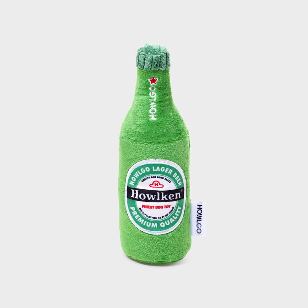 HOWLGO Squeaky Beer Toy