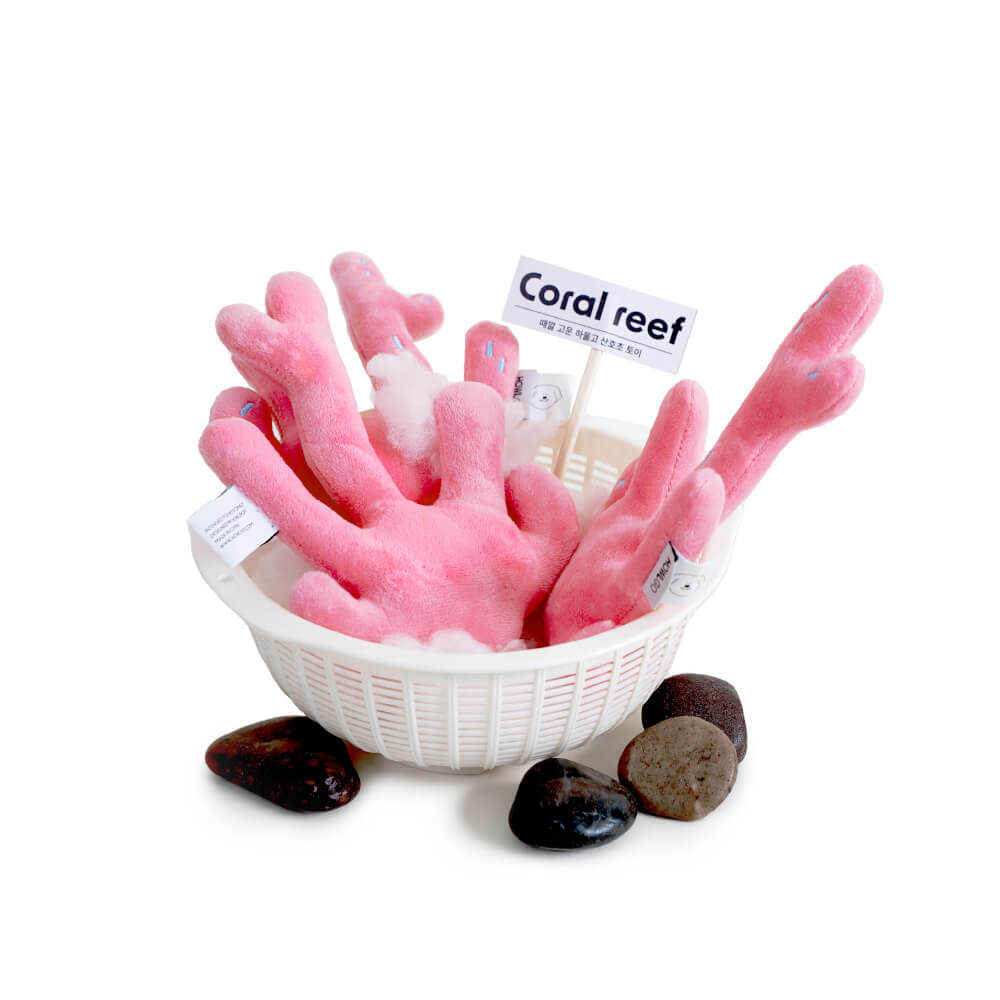 HOWLGO Coral Reef Squeaky Toy