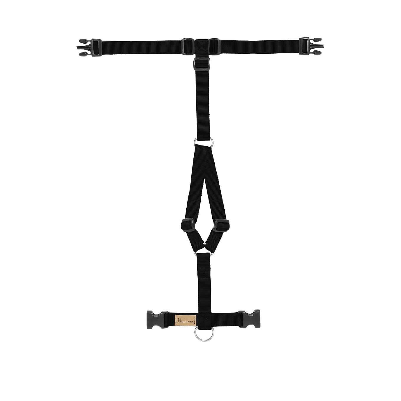 Haqihana Black Harness - Vanillapup Online Pet Store