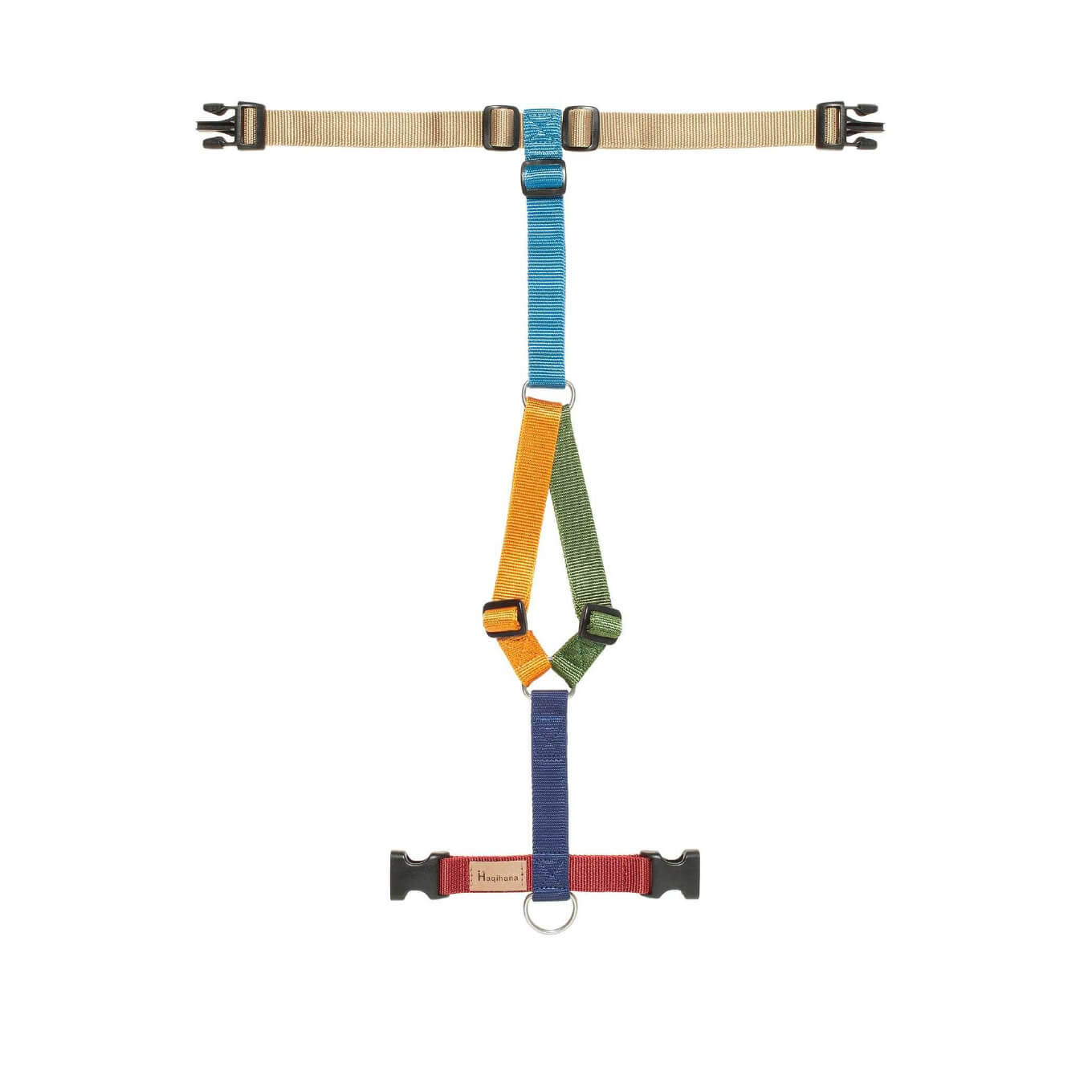 Haqihana Multicolour Harness - Vanillapup Online Pet Store
