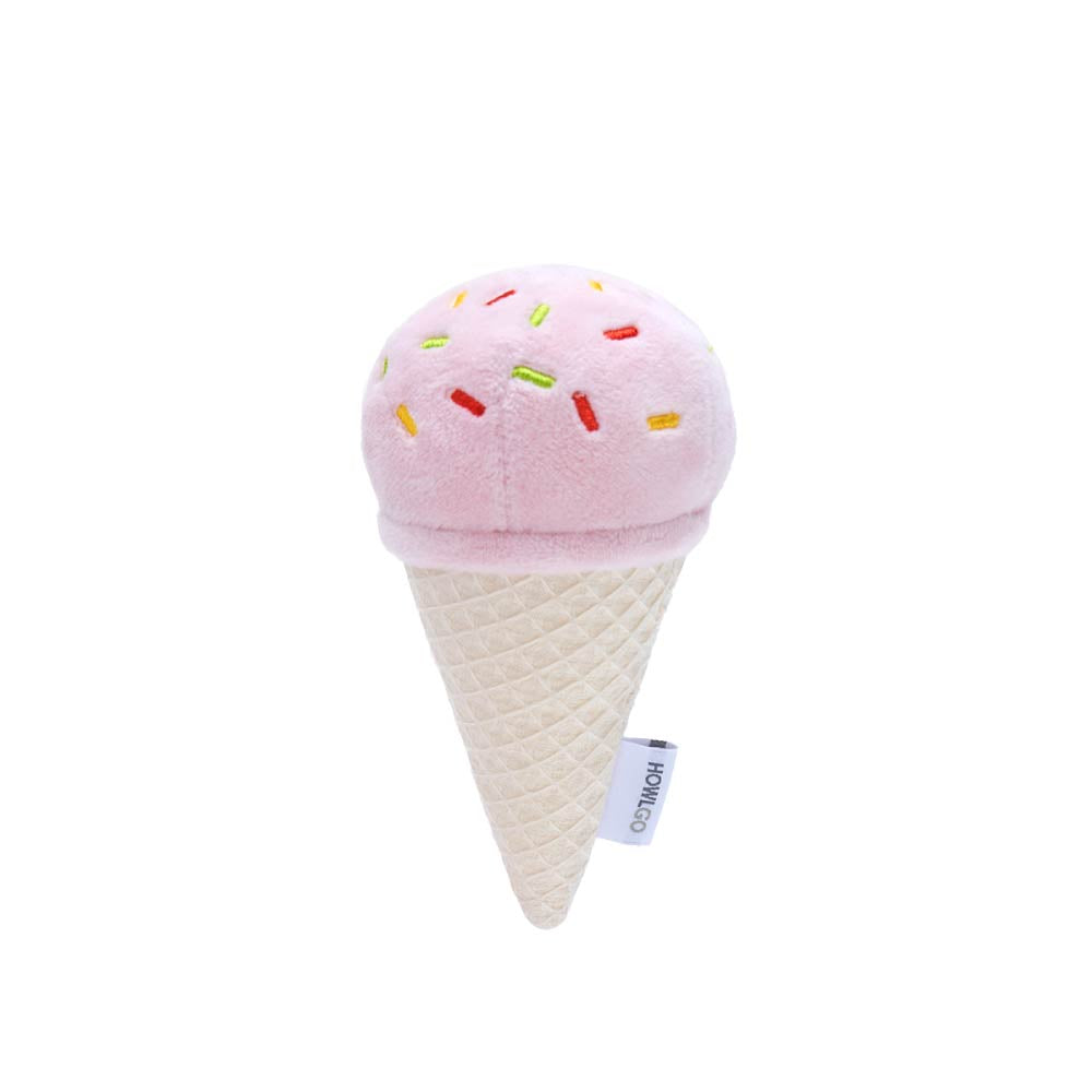 HOWLGO Ice Cream Cone Crinkle Toy - Vanillapup Online Pet Store
