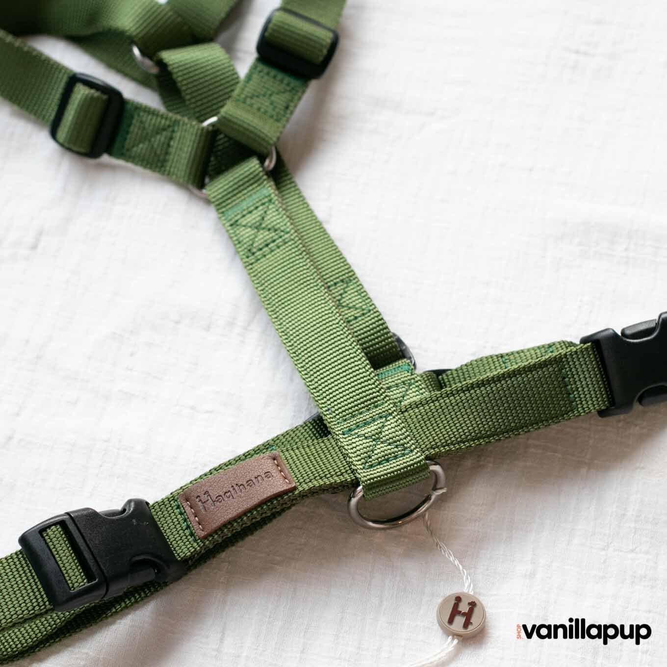 Haqihana Green Harness - Vanillapup Online Pet Store