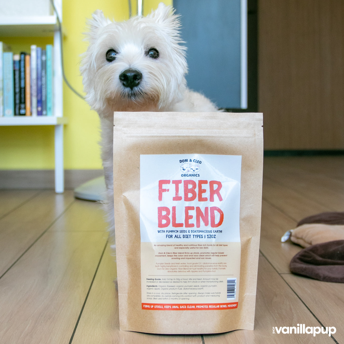 Dom & Cleo Fibre Blend | 12oz - Vanillapup Online Pet Store