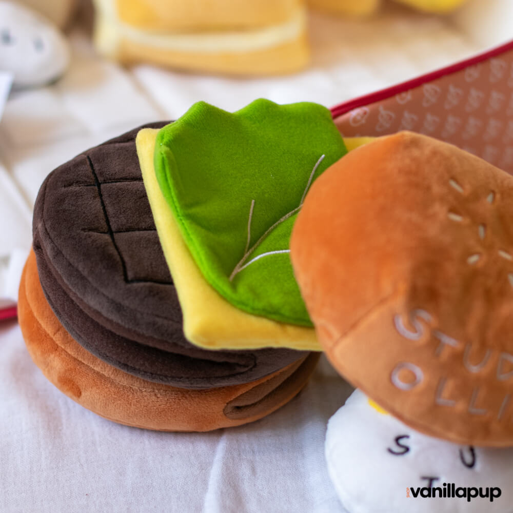 Studio Ollie Yummy Cheeseburger Nose Work Toy - Vanillapup Online Pet Store