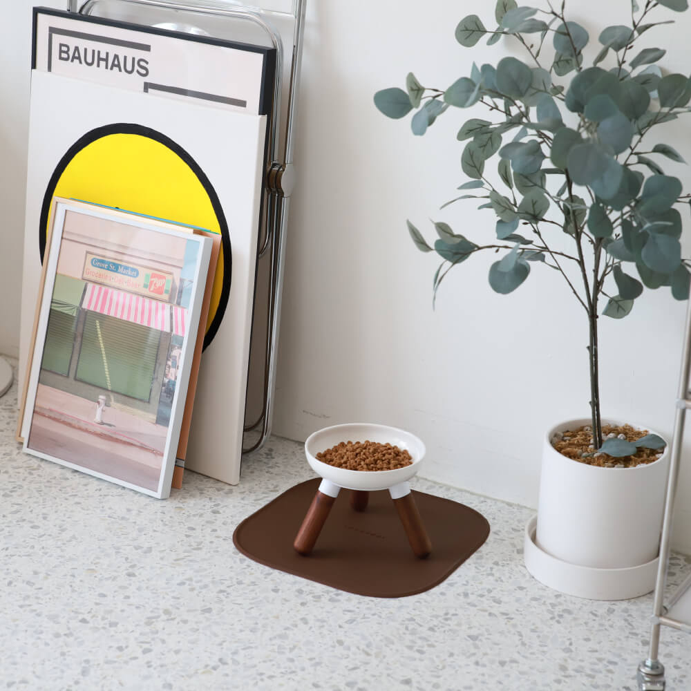 INHERENT Oreo Ceramic Table | Walnut