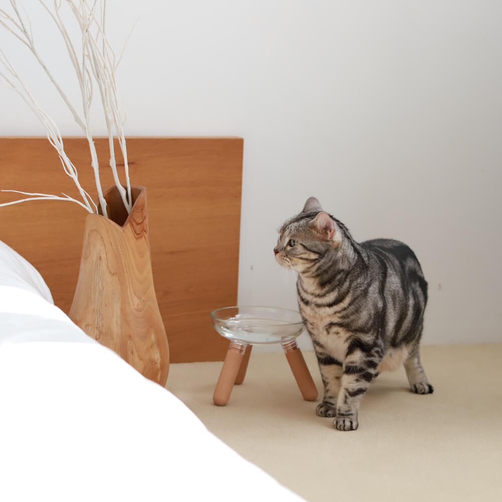 INHERENT Oreo Glass Table | Beech
