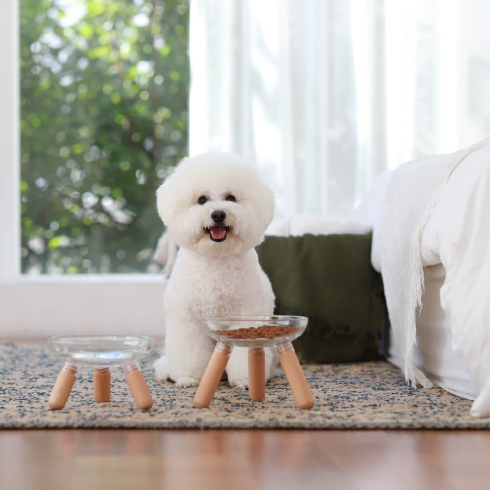 INHERENT Oreo Glass Table | Beech