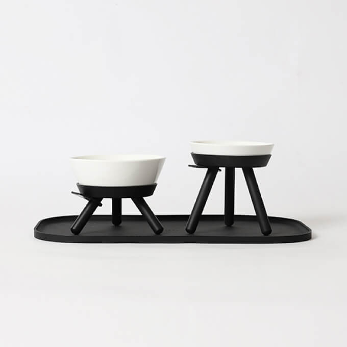 INHERENT Oreo Table | Black - Vanillapup Online Pet Store
