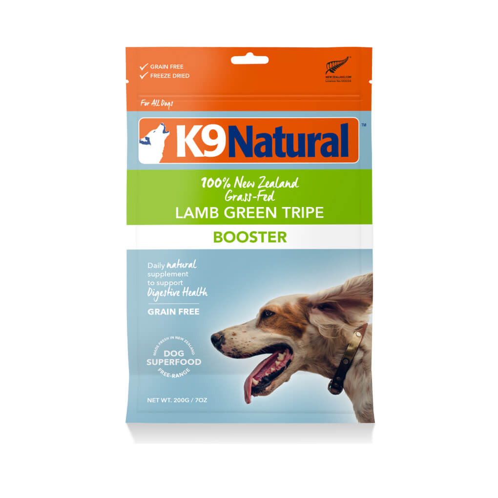 K9 Natural Freeze-dried Lamb Green Tripe Booster [Buy 2 @ 30% Off] - Vanillapup Online Pet Store