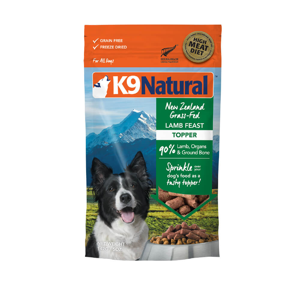 K9 Natural Freeze-dried Lamb Feast Topper [Buy 2 @ 30% Off] - Vanillapup Online Pet Store