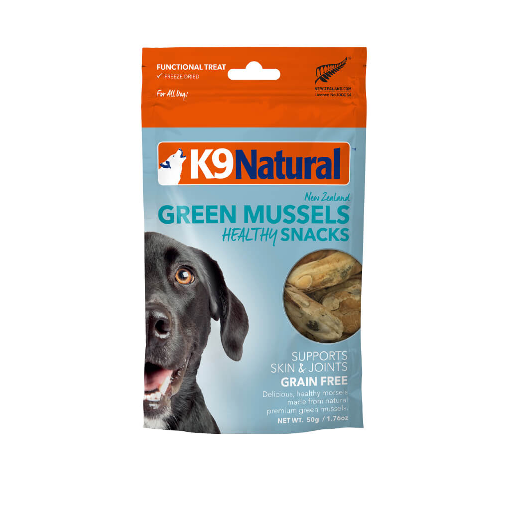 K9 Natural New Zealand Green-lipped Mussels [Buy 2 @ 30% Off] - Vanillapup Online Pet Store