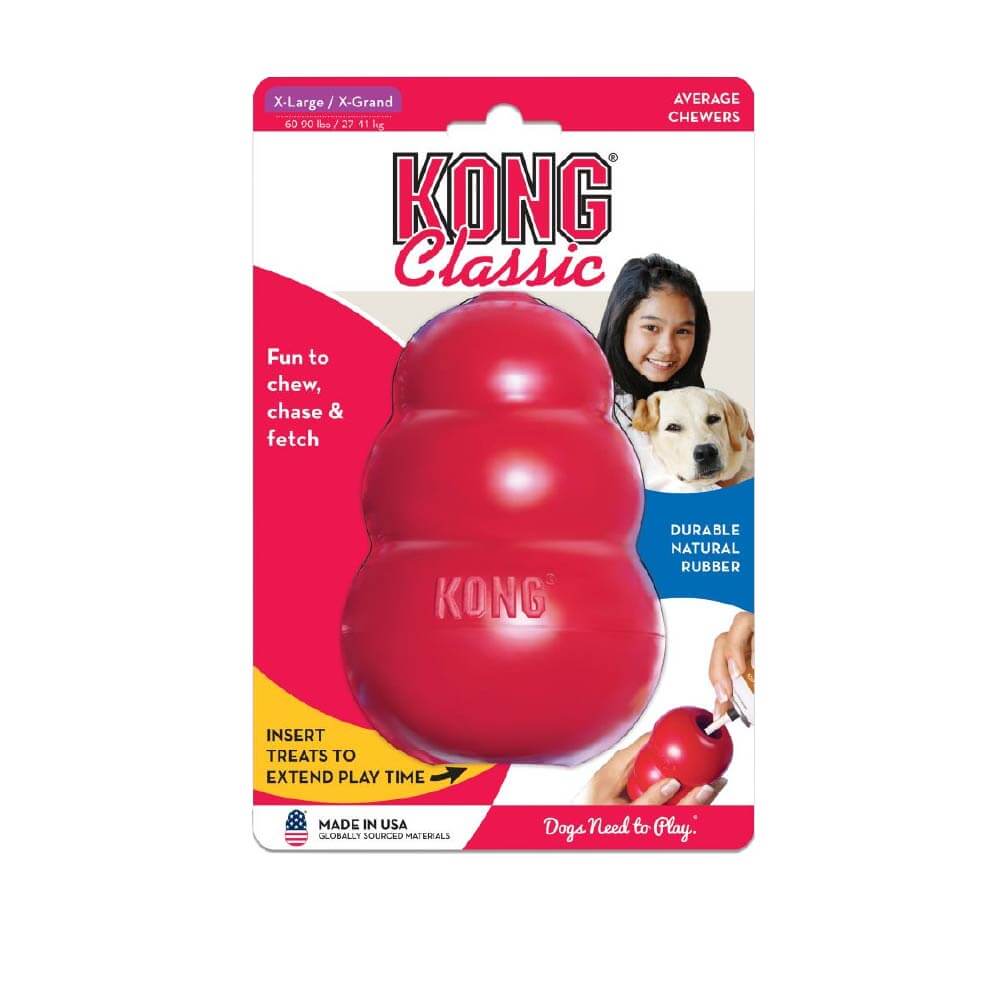 KONG Classic Rubber Toy - Vanillapup Online Pet Store