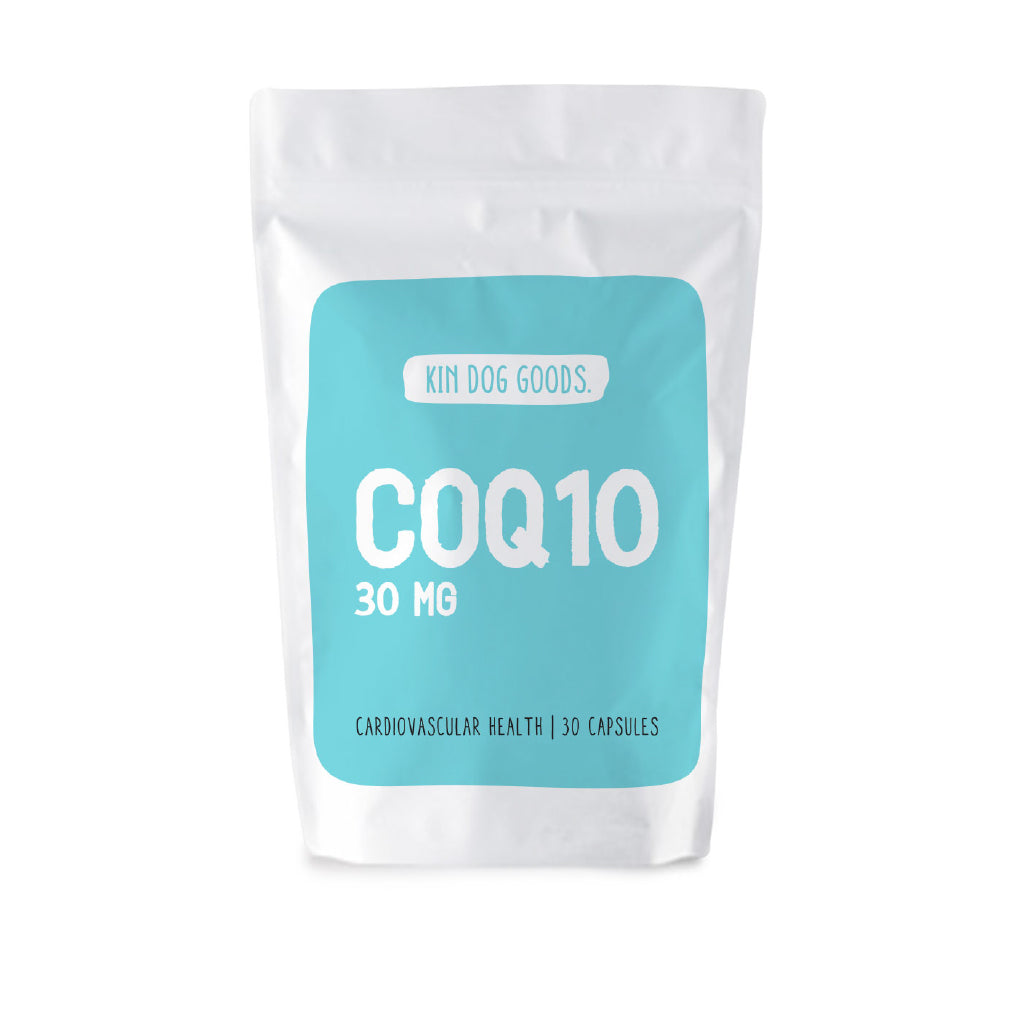 Kin Dog Goods COQ10 | 30 Capsules - Vanillapup Online Pet Store