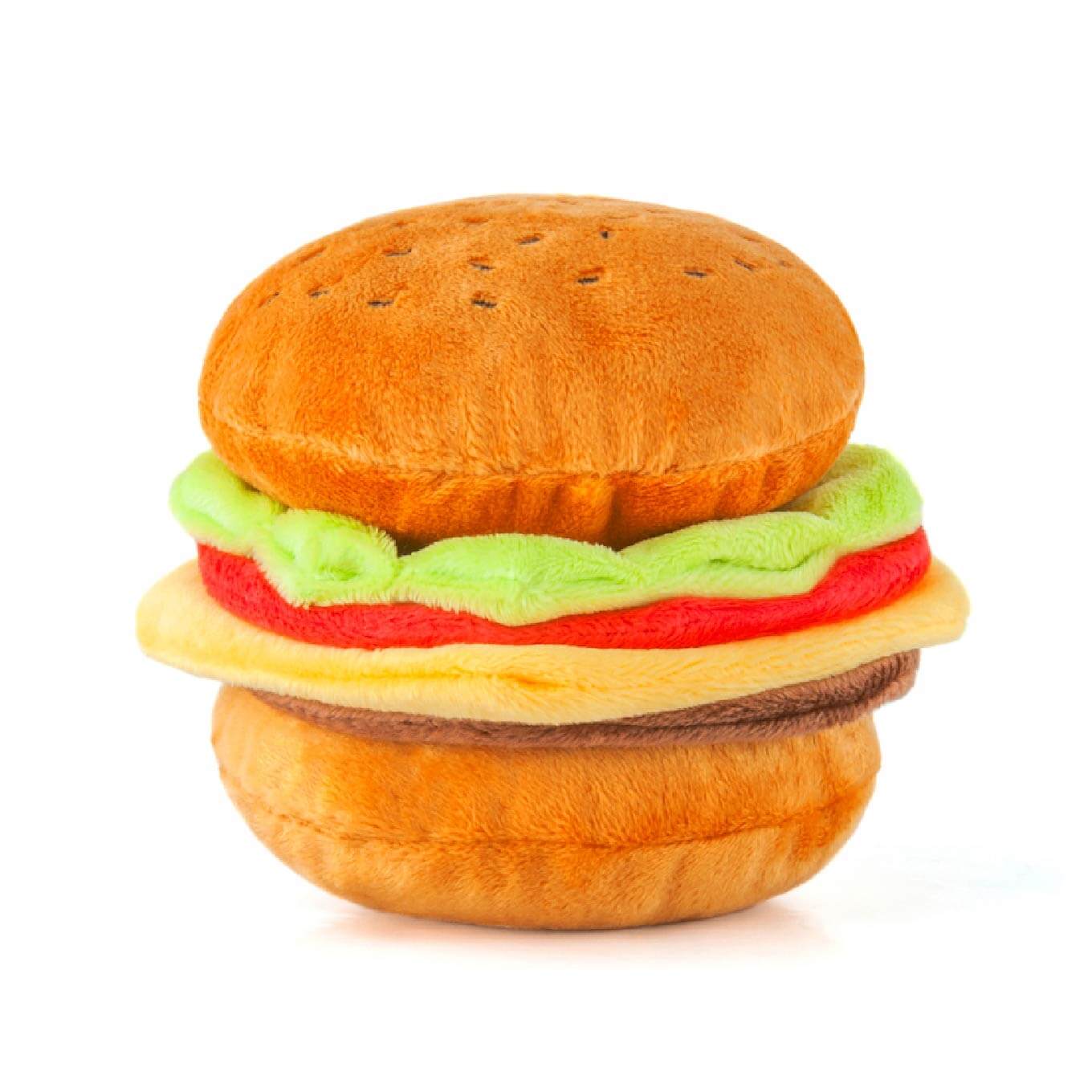 PLAY American Classic Barky Burger Plush Toy - Vanillapup Online Pet Store