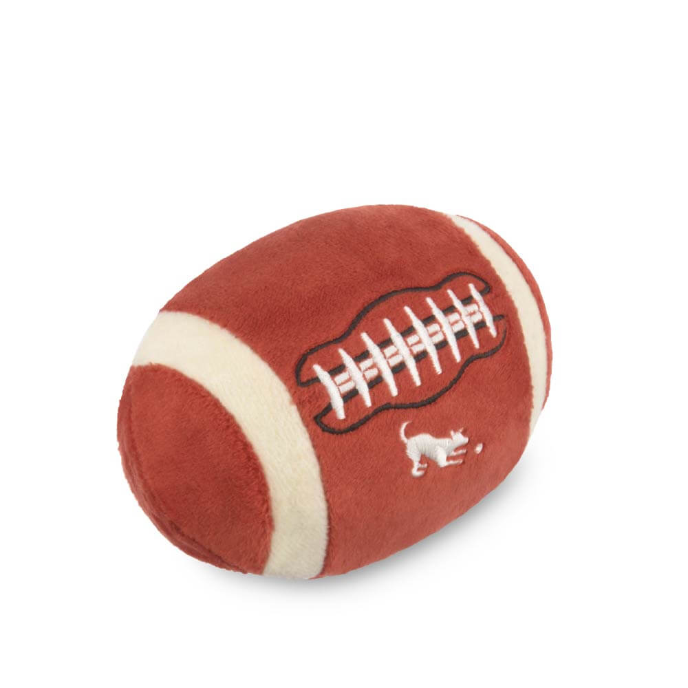 PLAY Back to School Fido's Football Plush Toy - Vanillapup Online Pet Store