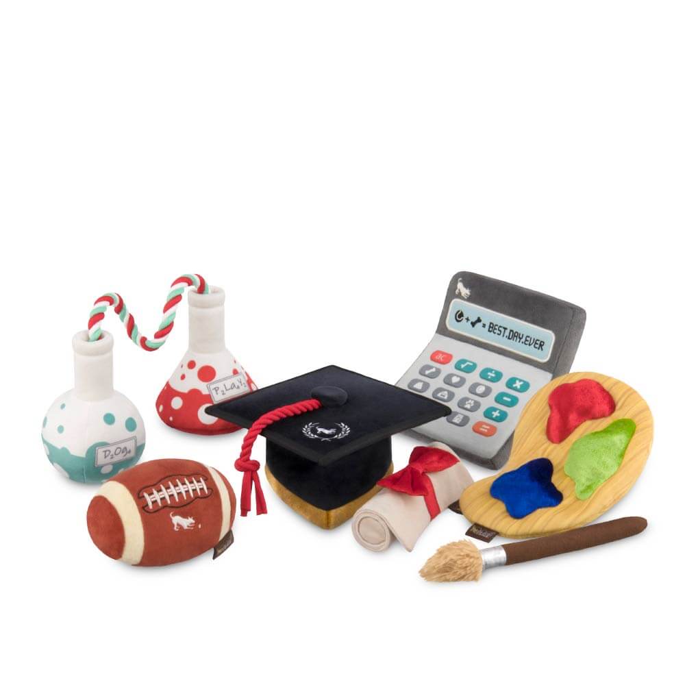 PLAY Back to School Barking Beakers Plush Toy - Vanillapup Online Pet Store