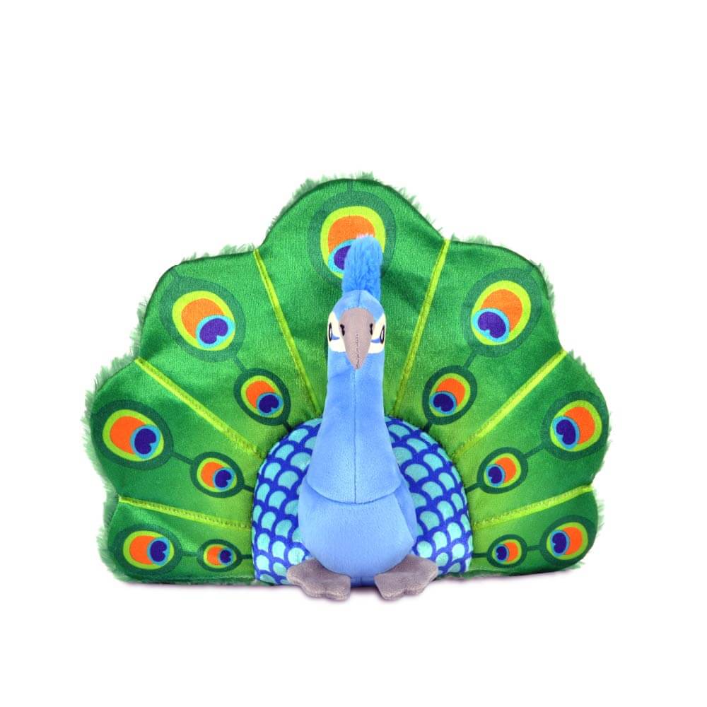 PLAY Fetching Flock Peacock Plush Toy - Vanillapup Online Pet Store