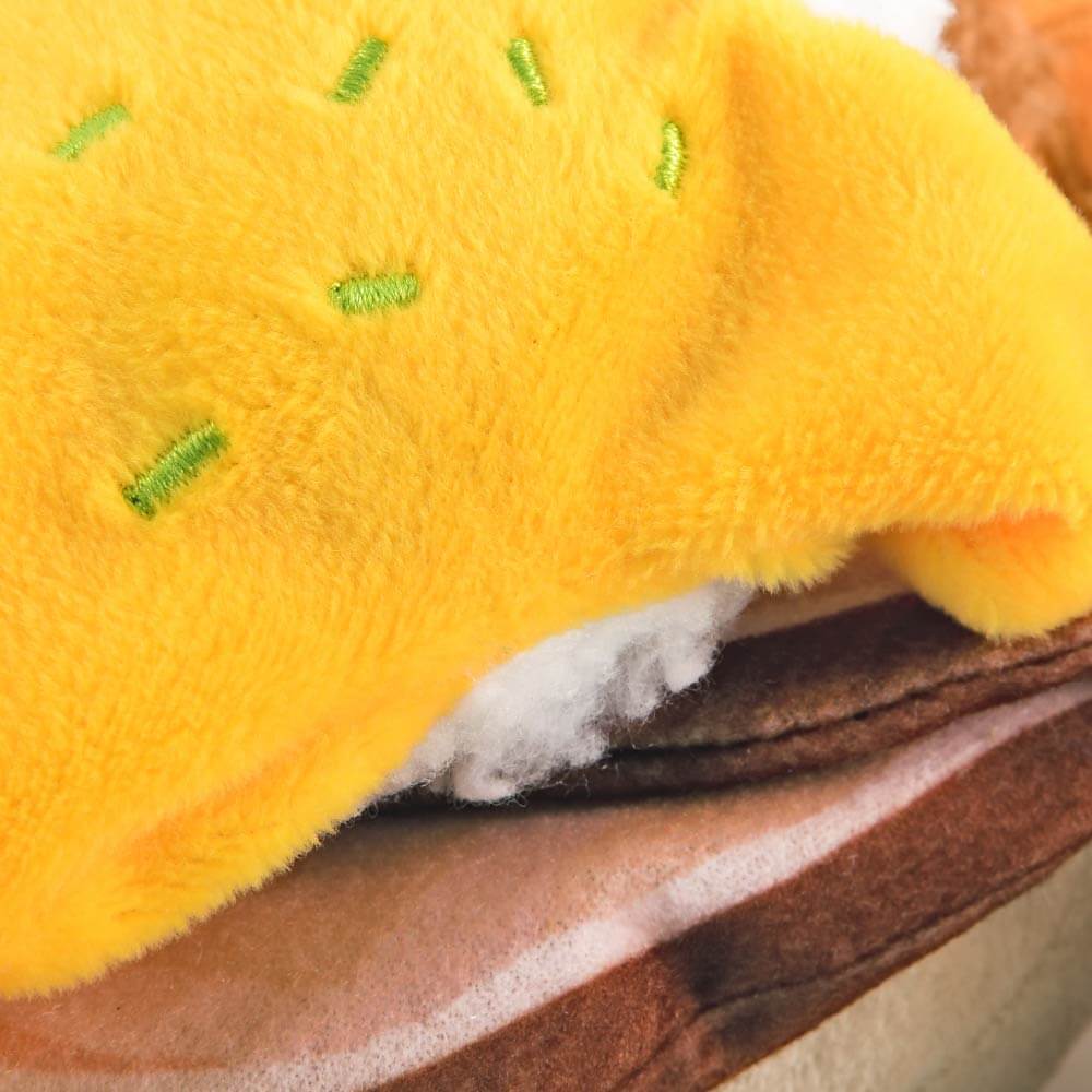 PLAY Barking Brunch Eggs Benedict Plush Toy - Vanillapup Online Pet Store