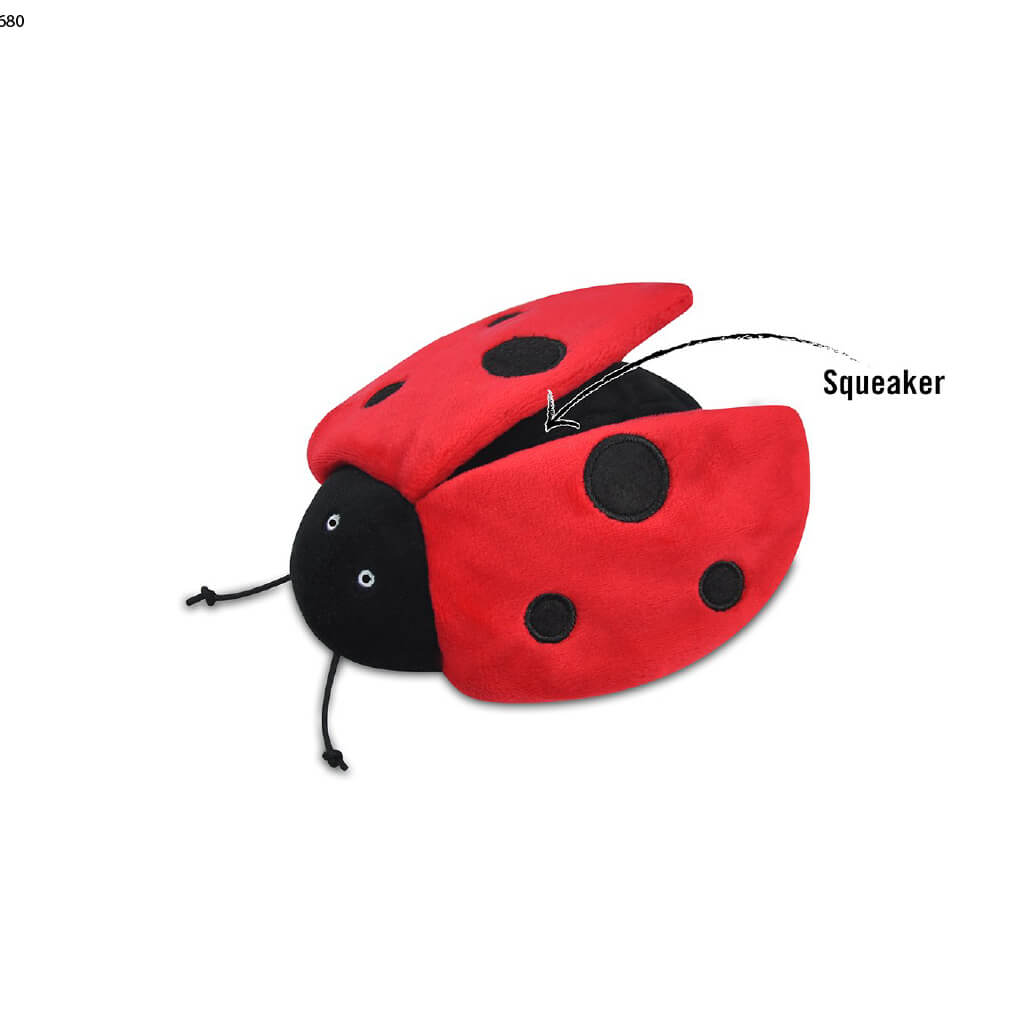 PLAY Bugging Out Lola the Lady Bug Plush Toy - Vanillapup Online Pet Store