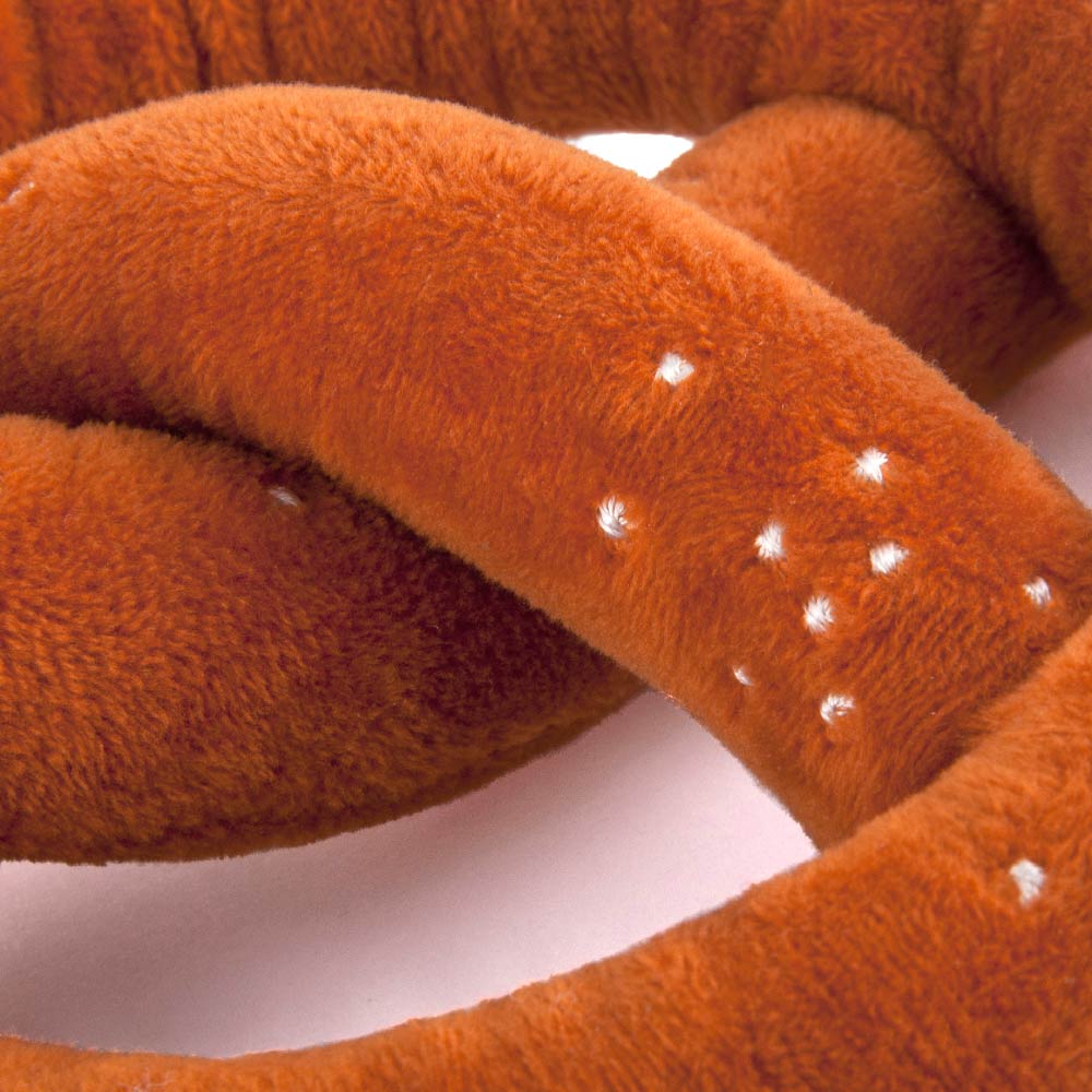 PLAY International Classic Poochie Pretzel Plush Toy - Vanillapup Online Pet Store