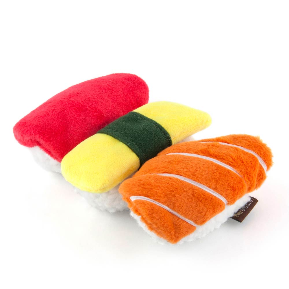 PLAY International Classic Spot's Sushi Plush Toy - Vanillapup Online Pet Store