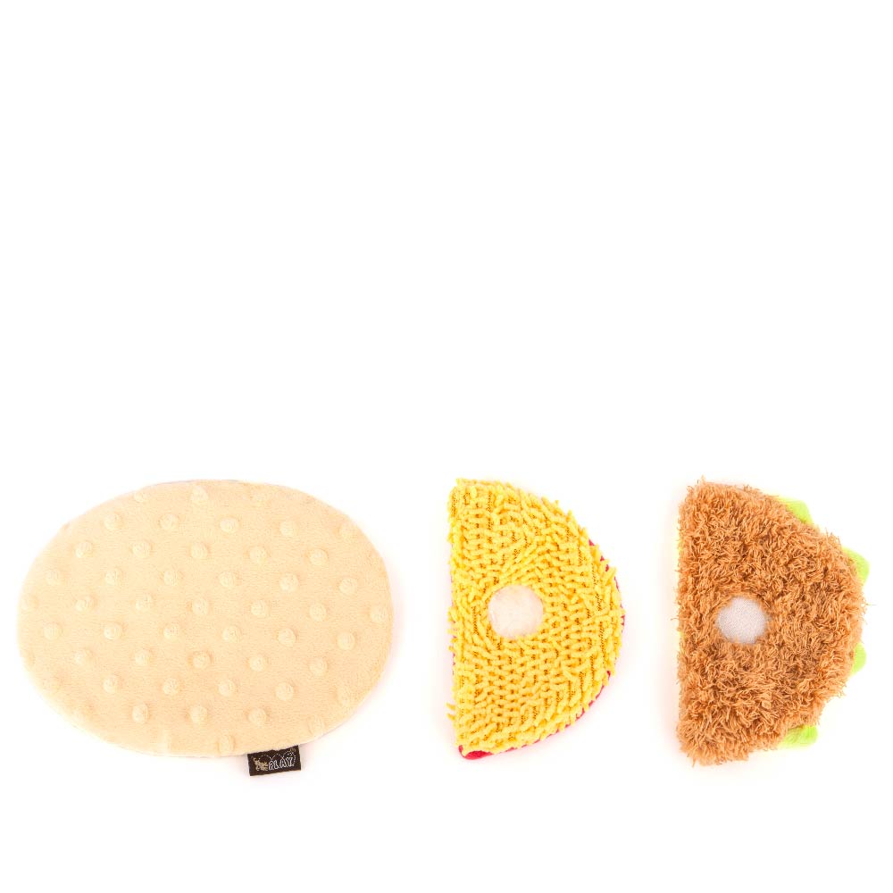 PLAY International Classic Tail Waggin' Taco Plush Toy - Vanillapup Online Pet Store