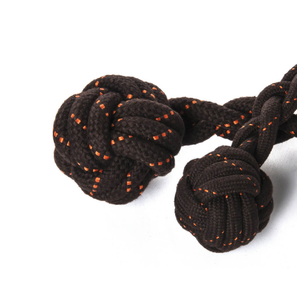 Scout & About Barbell Rope Toy - Vanillapup Online Pet Store
