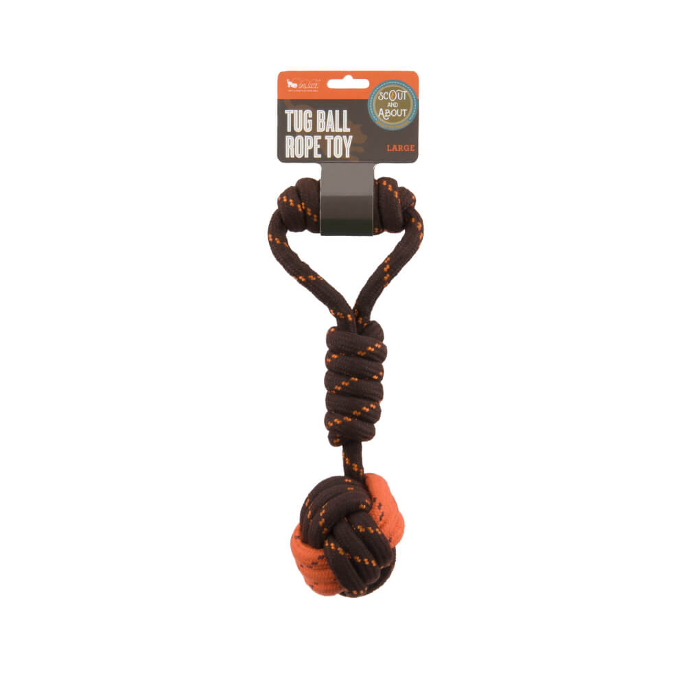 Scout & About Tug Ball Rope Toy - Vanillapup Online Pet Store