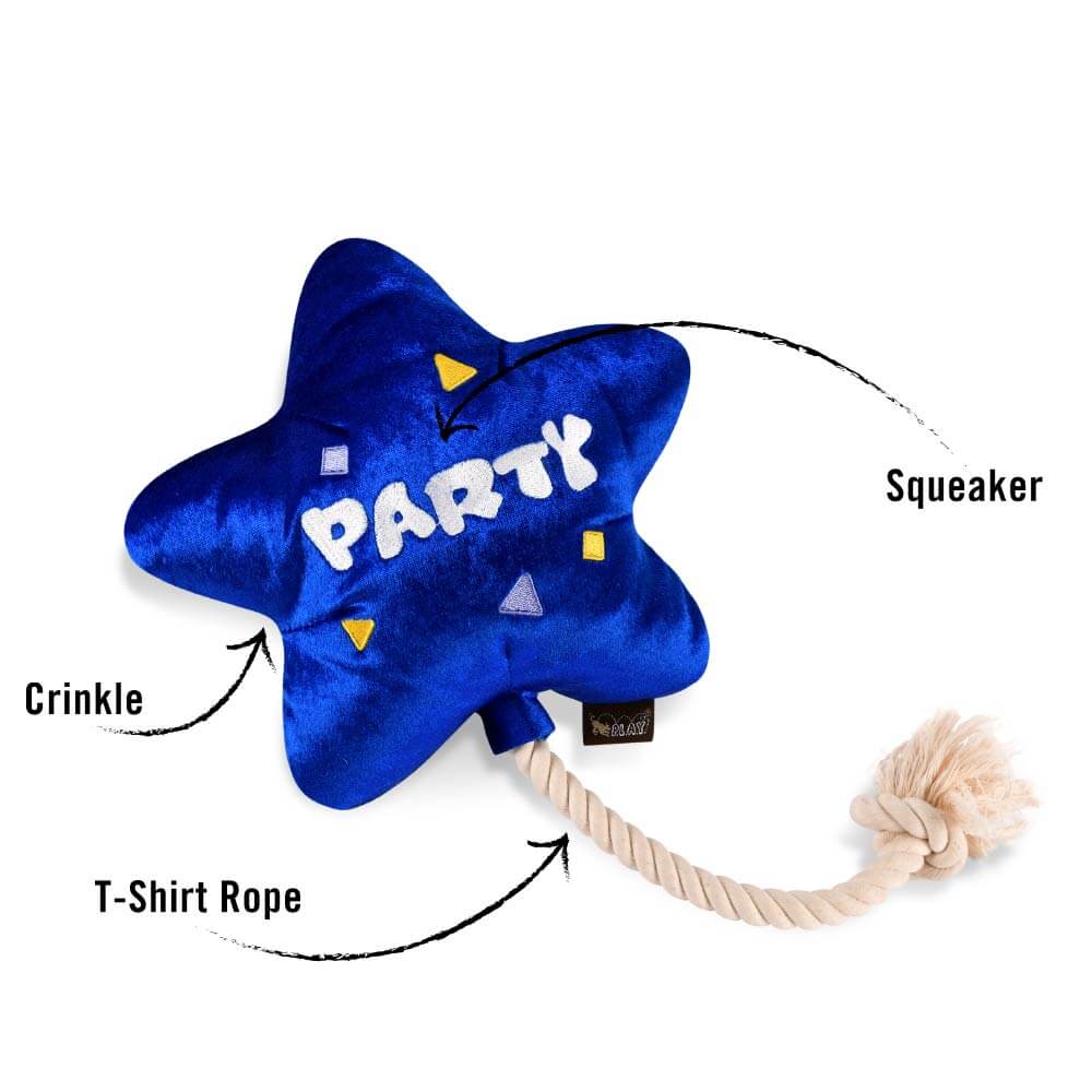 PLAY Party Time Best Time Ever Balloon Plush Toy - Vanillapup Online Pet Store