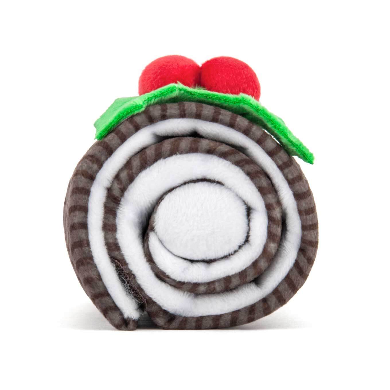 PLAY Holiday Classic Yuletide Log Plush Toy - Vanillapup Online Pet Store