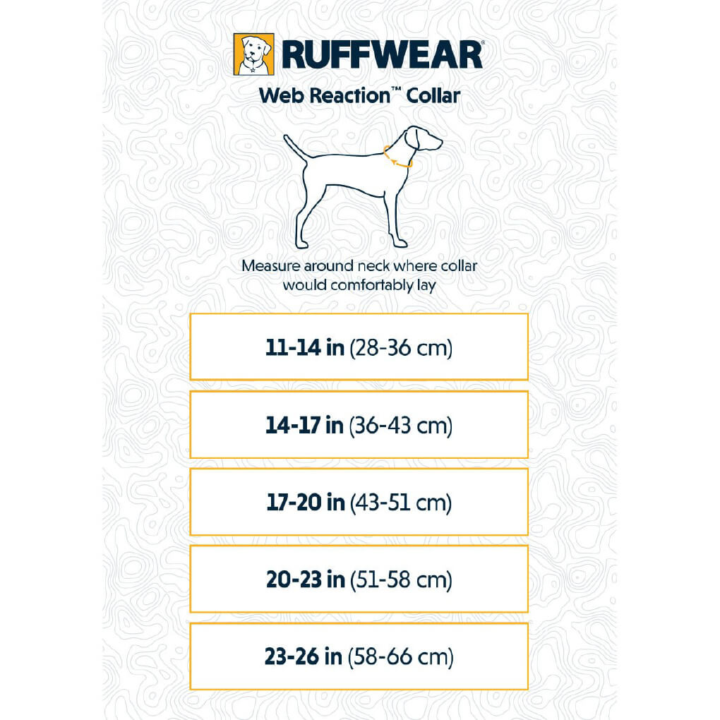 Ruffwear Web Reaction™ Reflective Buckled Martingale Dog Collar - Vanillapup Online Pet Store
