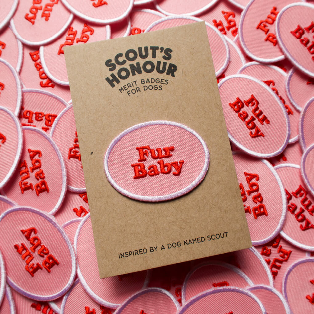 Scout's Honour Iron On Patch | Fur Baby - Vanillapup Online Pet Store