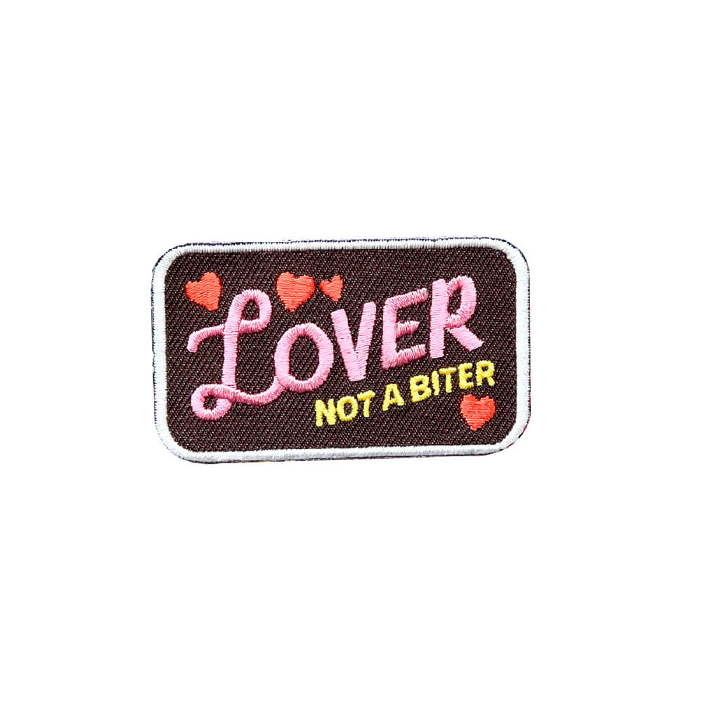 Scout's Honour Iron On Patch | Lover Not a Biter