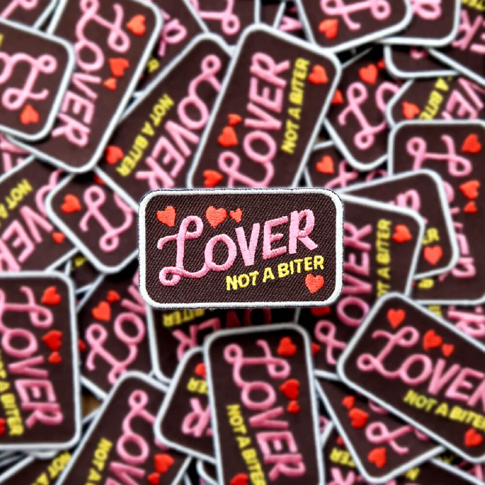 Scout's Honour Iron On Patch | Lover Not a Biter