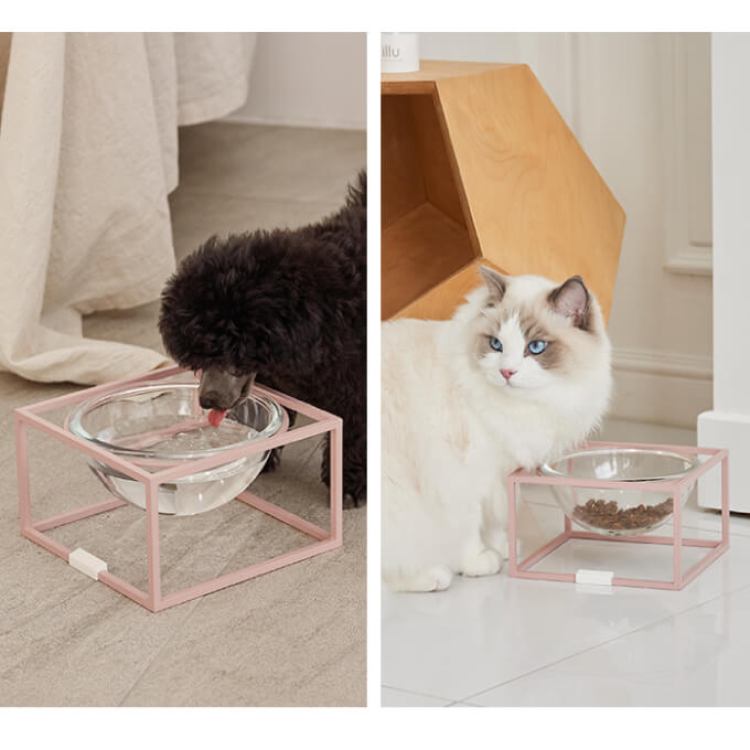 Studio Alive Moonlight Tableware | Pink - Vanillapup Online Pet Store