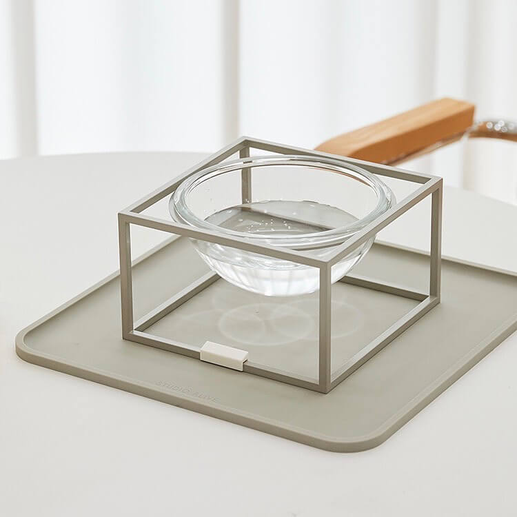 Studio Alive Moonlight Tableware | Grey - Vanillapup Online Pet Store