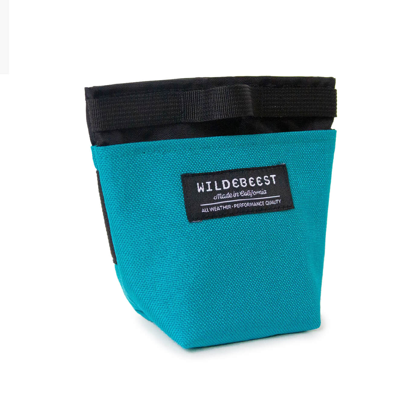 Wildebeest Alamo Dog Treat Pouch | Turquoise - Vanillapup Online Pet Store
