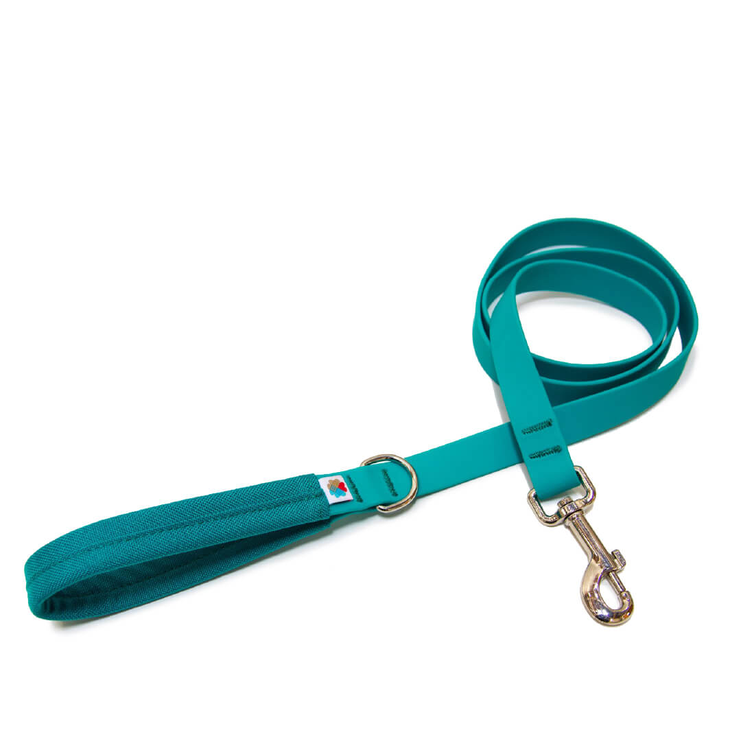 Wildebeest Funston Waterproof Leash | Turquoise - Vanillapup Online Pet Store