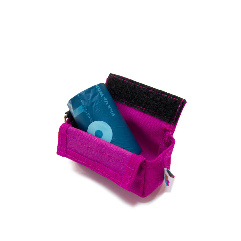 Wildebeest Funston Poop Bag Dispenser | Fuchsia - Vanillapup Online Pet Store