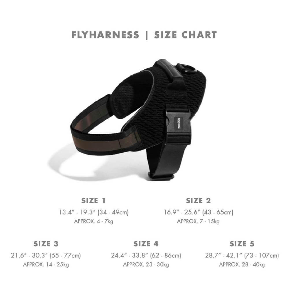 Zee.Dog Fly Harness | Urban - Vanillapup Online Pet Store