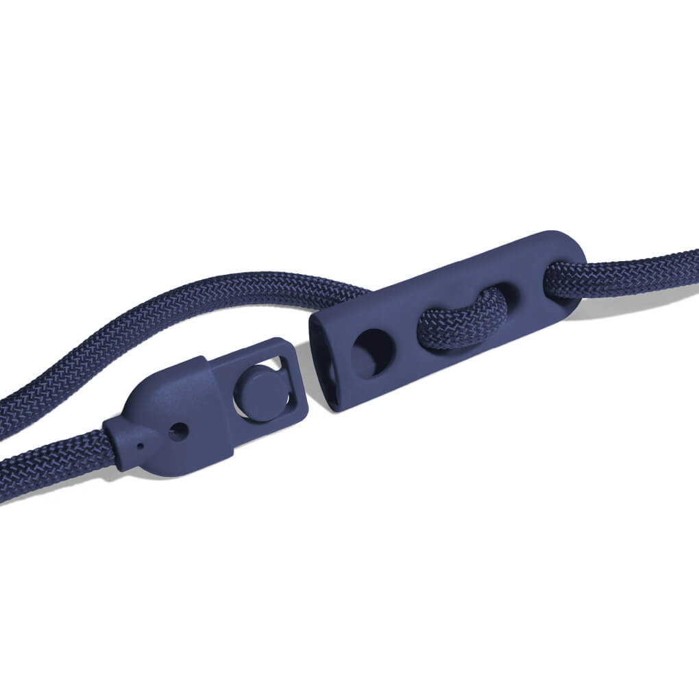 Zee.Dog Hands Free Rope Leash | Deep Blue - Vanillapup Online Pet Store
