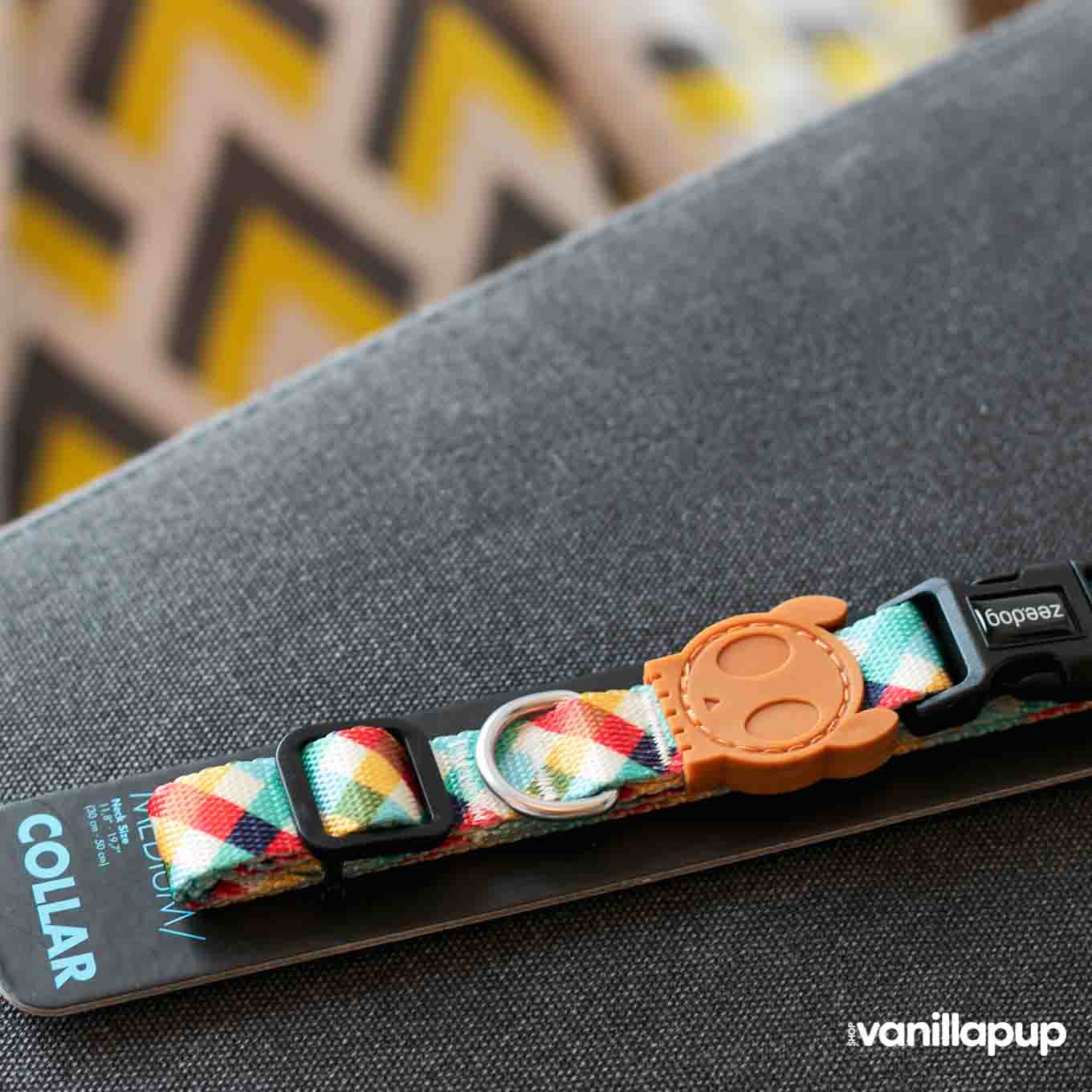 Zee.Dog Collar | Phantom (M, L) - Vanillapup Online Pet Store