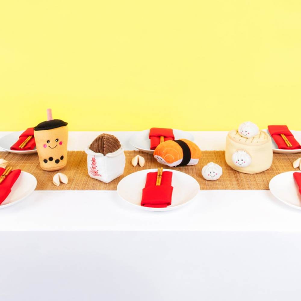 ZippyPaws Soup Dumplings Burrow Toy - Vanillapup Online Pet Store