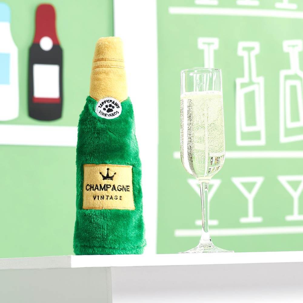 ZippyPaws Happy Hour Crusherz Champagne - Vanillapup Online Pet Store