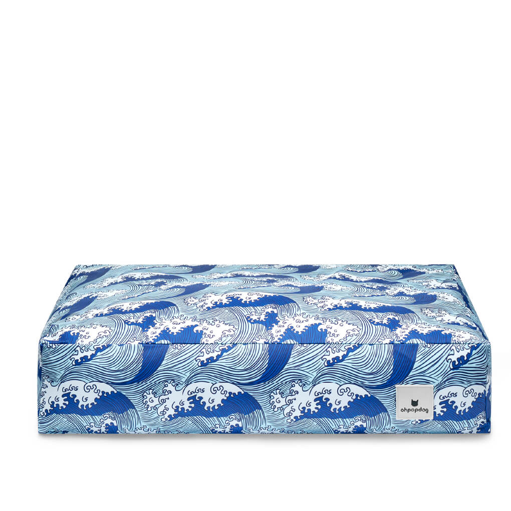 ohpopdog Nihon Collection Microbeads Bed | Nami - Vanillapup Online Pet Store