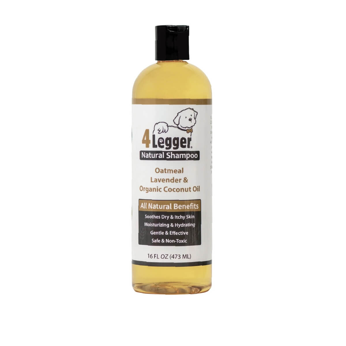 4-Legger Organic Oatmeal Shampoo with Lavender & Aloe