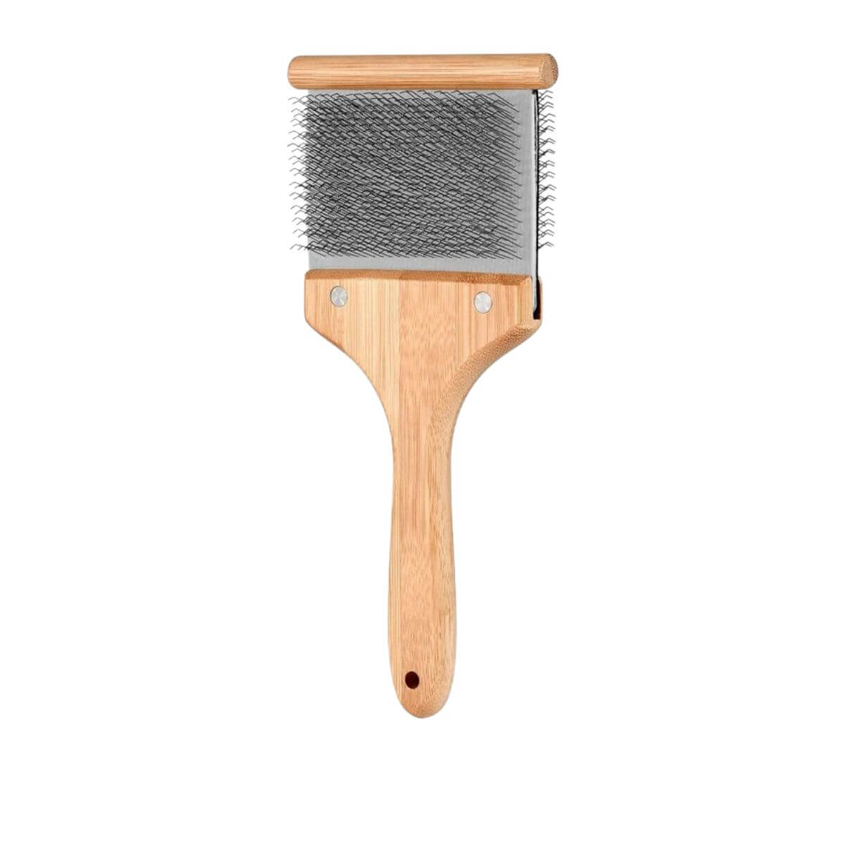 ARTERO Bamboo Double Flexible Slicker 18mm Xtra Long Pin Large against a white background.