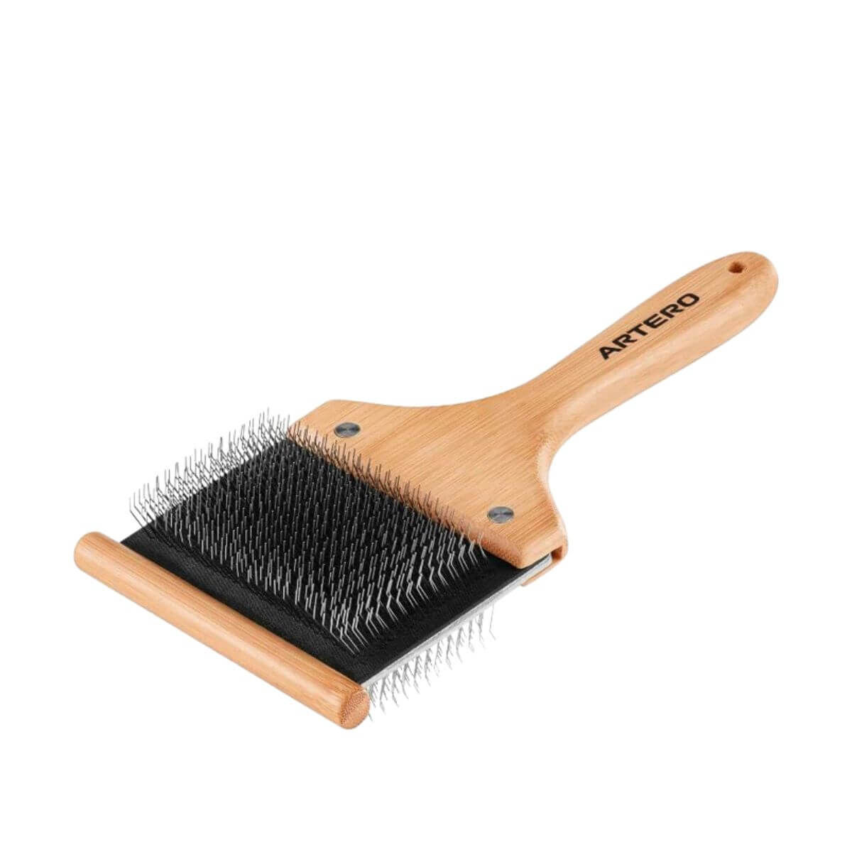 ARTERO Bamboo Double Flexible Slicker 18mm Xtra Long Pin Large against a white background.