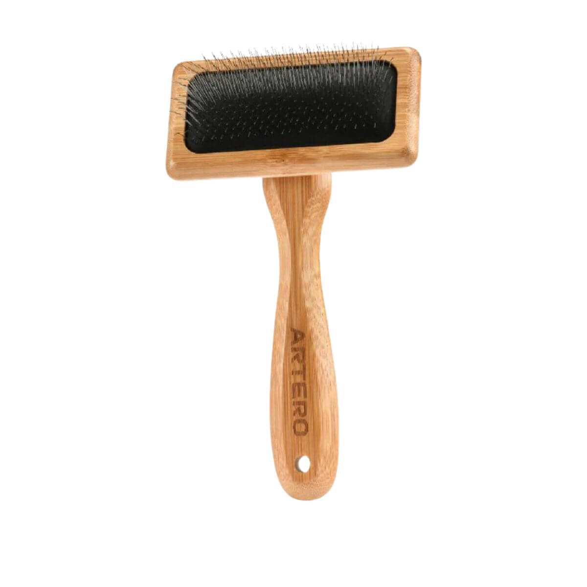 ARTERO Bamboo Slicker Brush, 11 mm Regular Pin Black Pad